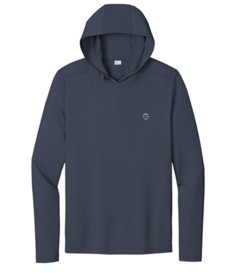 GolfThing TrueForm Golf Hoodie Navy - Moisture Wicking