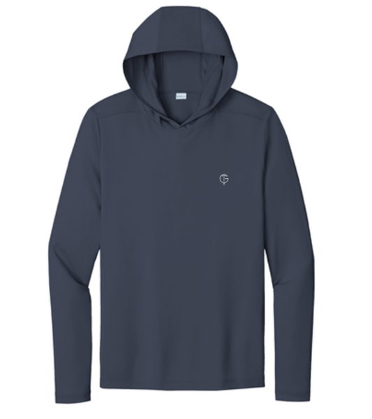 GolfThing TrueForm Golf Hoodie Navy - Moisture Wicking