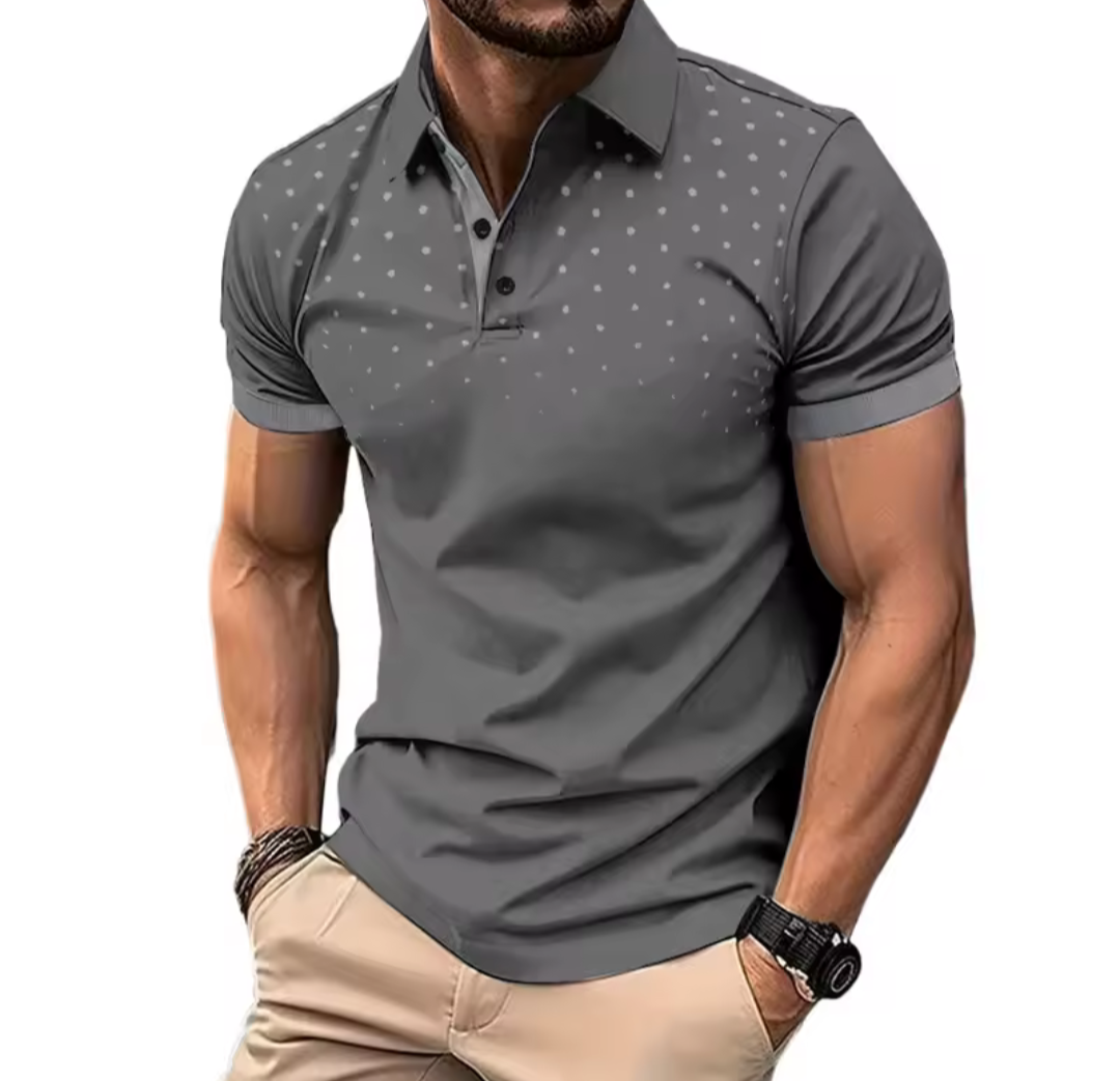 GolfThing FlexFit Polo Shirt - Dark Grey