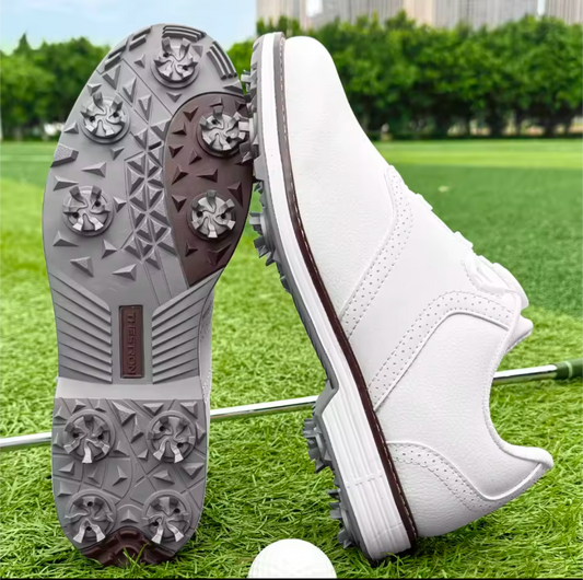 GolfThing Classic Soft Spike Golf Shoes - Laceless