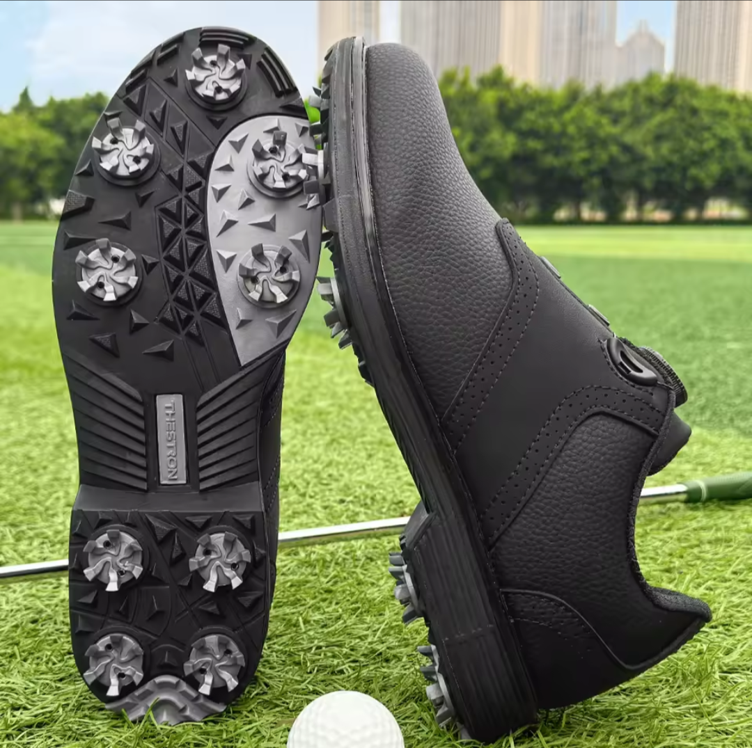 GolfThing Classic Soft Spike Golf Shoes - Laceless