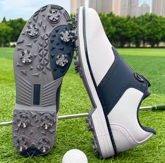 GolfThing Classic Soft Spike Golf Shoes - Laceless