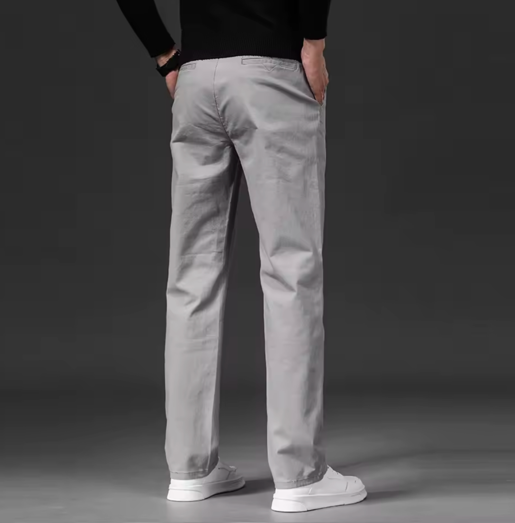 GolfThing Straight Fit Cotton Stretch Chinos  - Golf Trousers