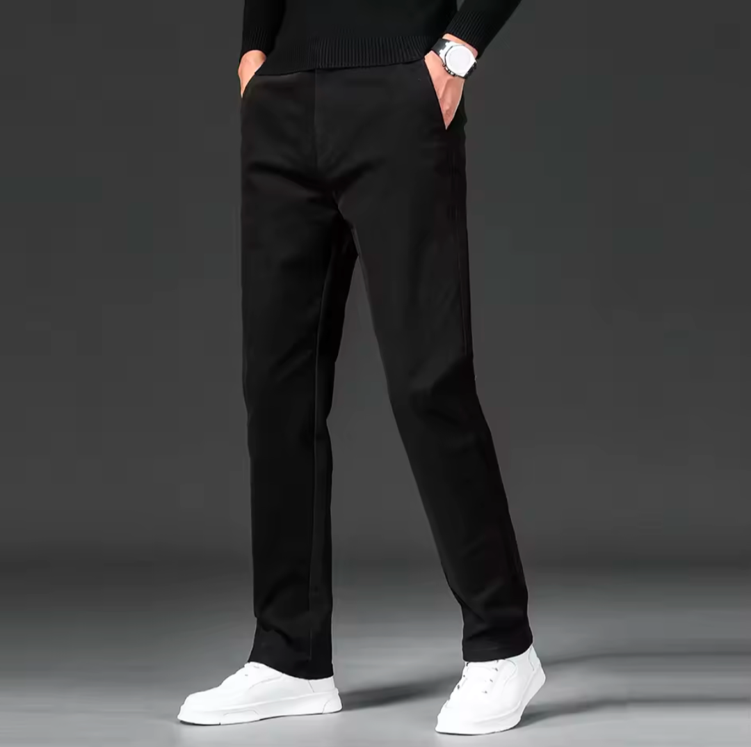GolfThing Straight Fit Cotton Stretch Chinos  - Golf Trousers