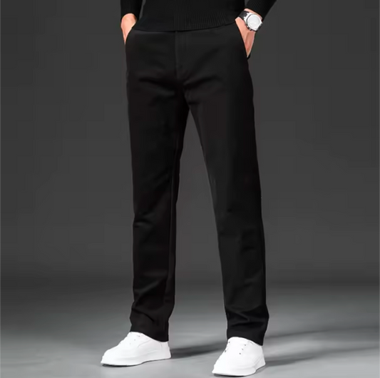 GolfThing Straight Fit Cotton Stretch Chinos  - Golf Trousers