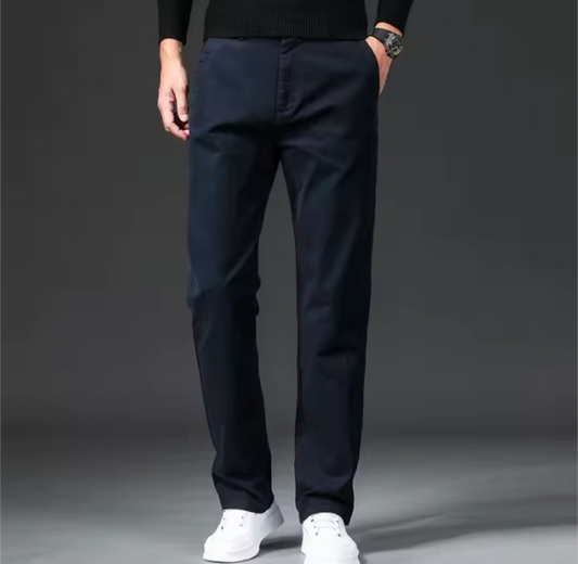 GolfThing Straight Fit Cotton Stretch Chinos  - Golf Trousers
