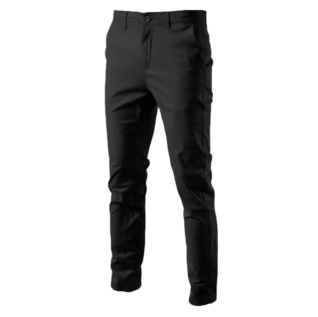 GolfThing Classic Cotton Chinos - Slim Fit Golf Trousers