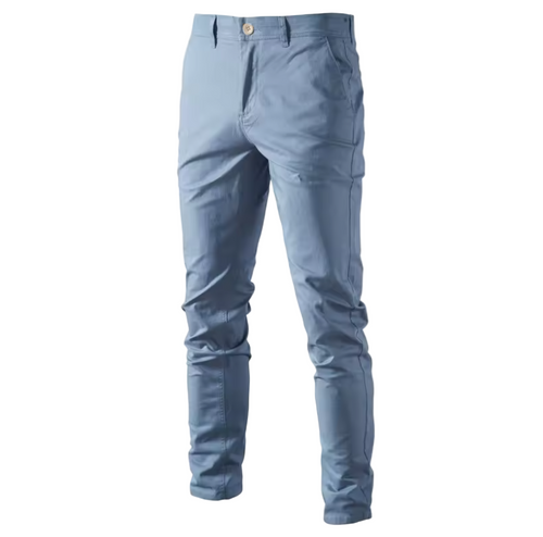 GolfThing Classic Cotton Chinos - Slim Fit Golf Trousers