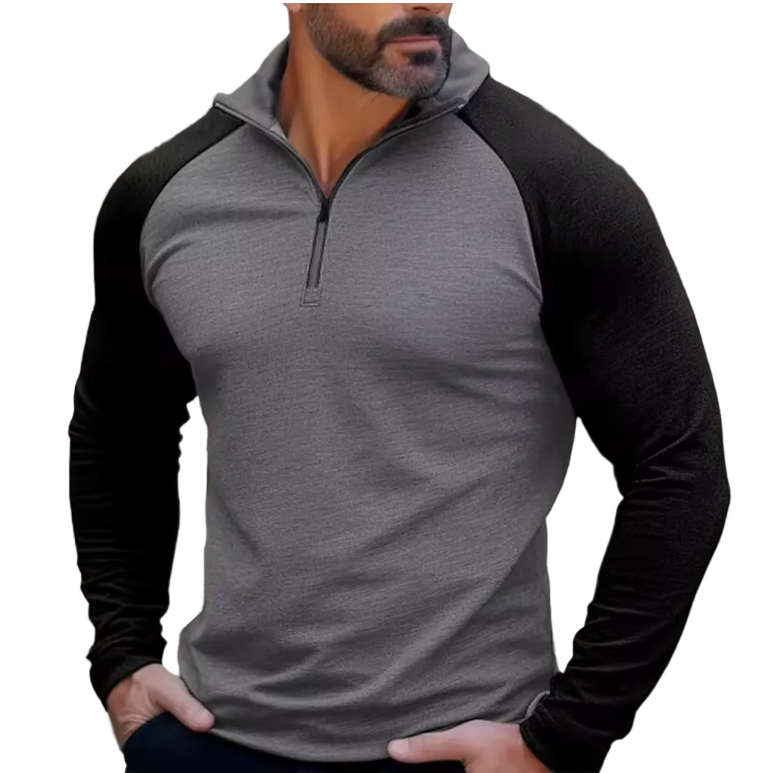 GolfThing Motion Quarter Zip Golf Sweater