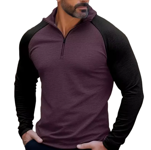 GolfThing Motion Quarter Zip Golf Sweater