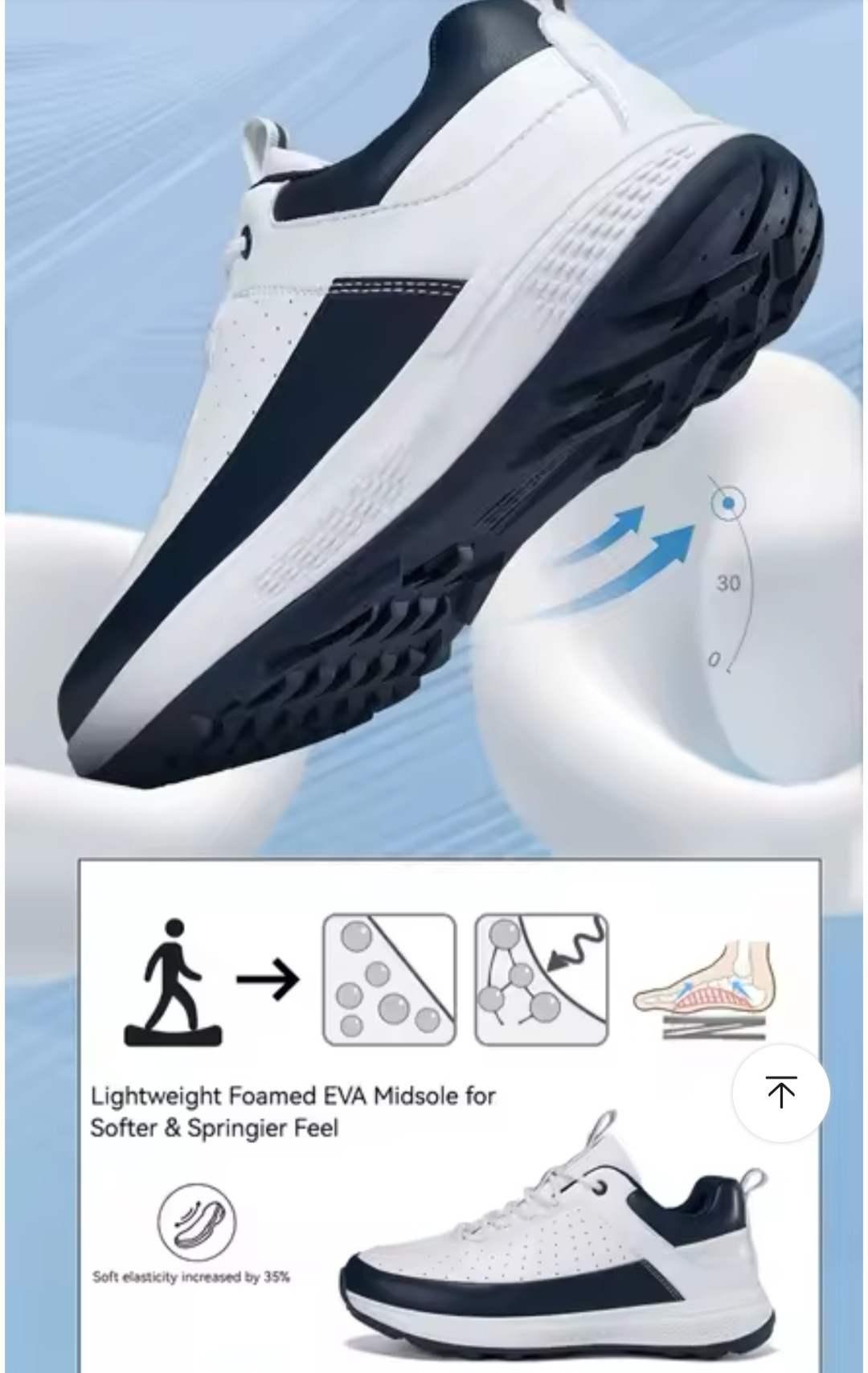 GolfThing Lighweight Golf Trainers - Non Slip