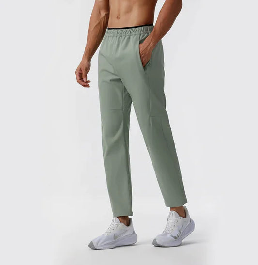 GolfThing Quick-Dry Golf Joggers – Elastic Waist Golf Trousers, Uncuffed Design