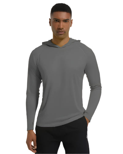 GolfThing Colour Block Men's Golf Hoodie - Active Wear Moisture Wicking Technology