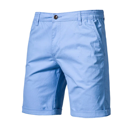 GolfThing Tailored Golf Shorts - Slim Fit  Light Blue