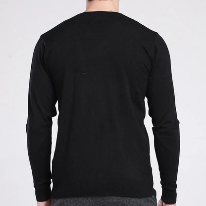 Men's GolfThing Golf Cardigan Sweater - Dark Grey