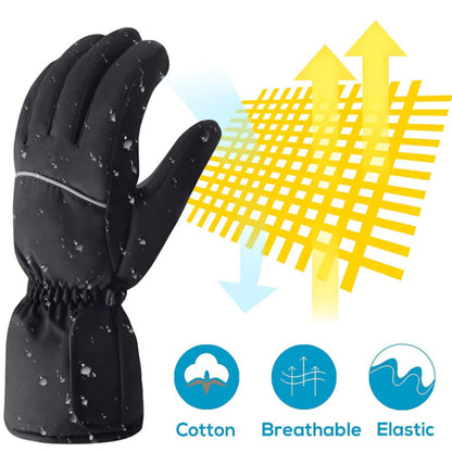 GolfThing Heated Gloves Black