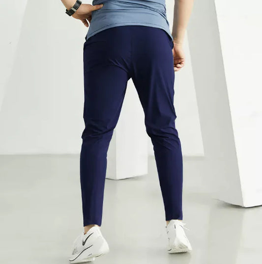 GolfThing Men's Moisture Wicking Drawstring Fitness Joggers - Activewear