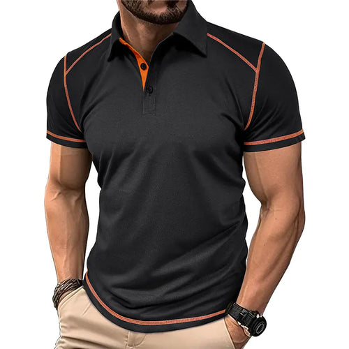 GolfThing Contrast Polo Shirt