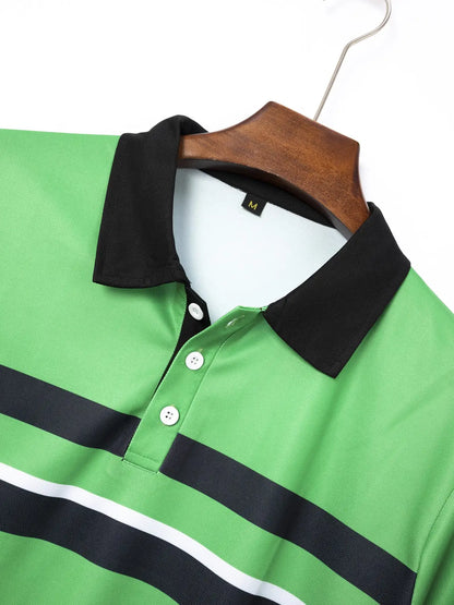 Men's Golf Polo Shirt Pink
