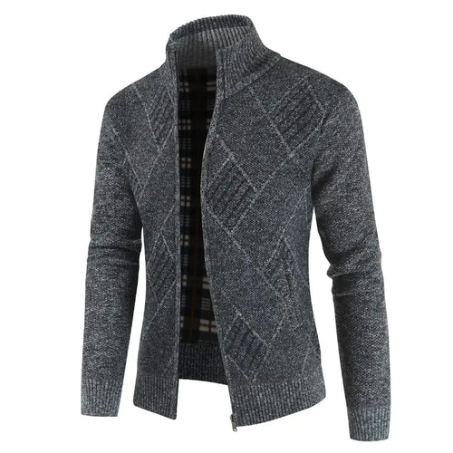 GolfThing Heritage Zip Golf Fleece - Dark Grey