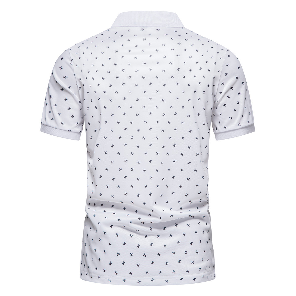 GolfThing Men's Golf Polo Shirt - Patterned Comfortable & Versatile