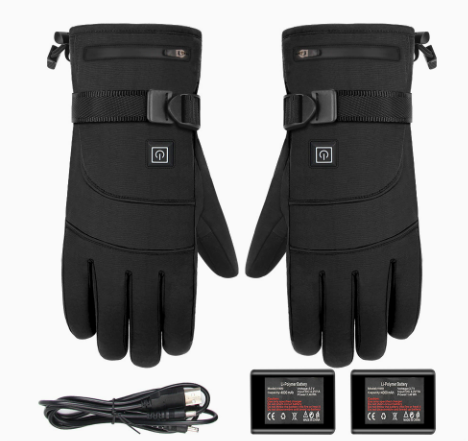 GolfThing Rechargeable Heated Golf Gloves - Includes Rechargeable Lithium Battery
