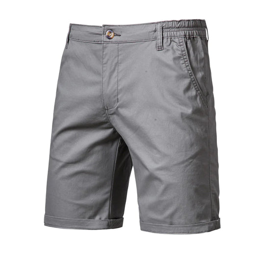 GolfThing Tailored Golf Shorts - Slim Fit Dark Grey