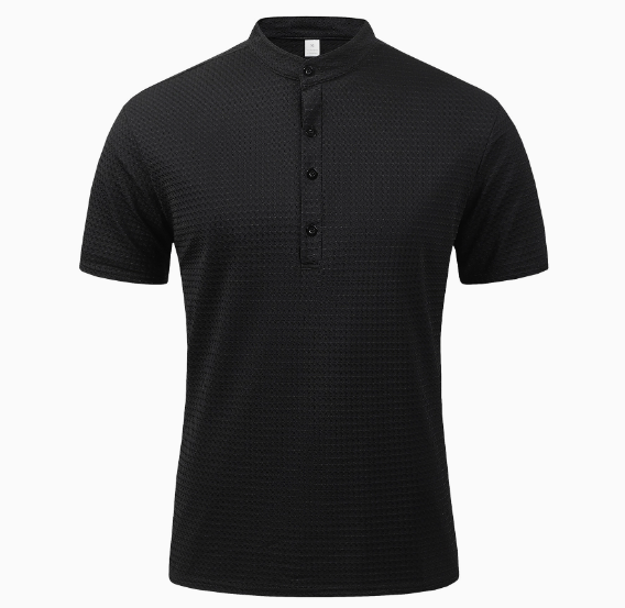 GolfThing Active Stand Up Collar Polo - Mesh