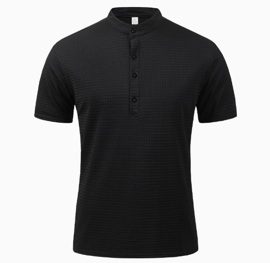 GolfThing Active Stand Up Collar Polo - Mesh