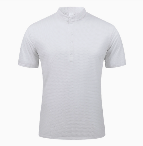 GolfThing Active Stand Up Collar Polo - Mesh