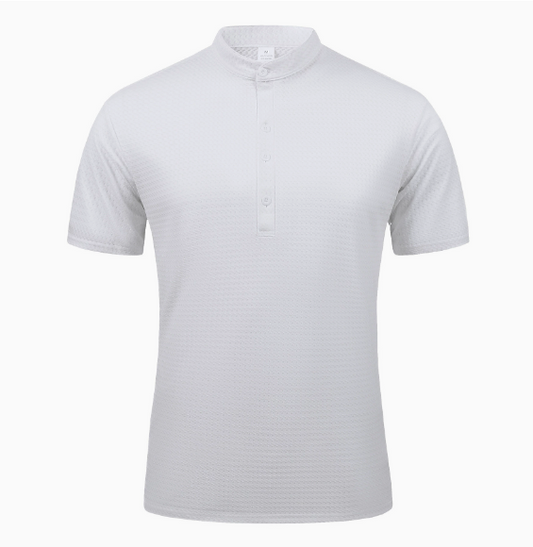 GolfThing Active Stand Up Collar Polo - Mesh