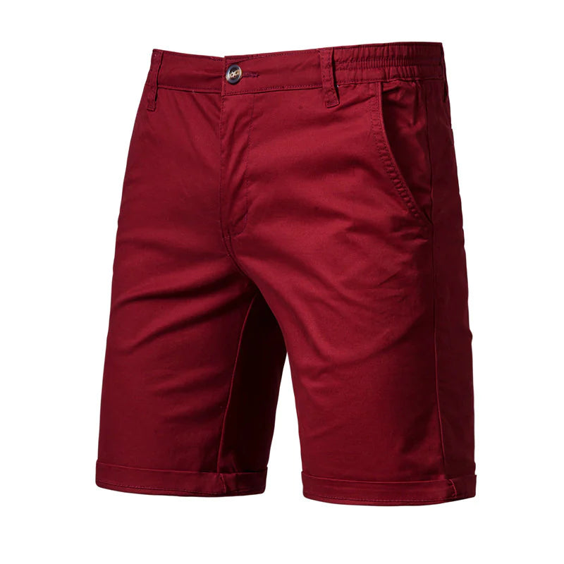 GolfThing Tailored Golf Shorts - Slim Fit  Light Grey