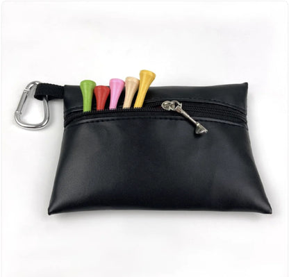 Compact Golf Storage Bag Tees, Markers, Pitchforks & Pencils