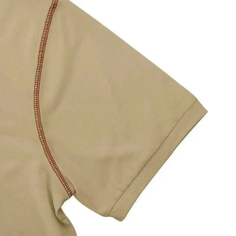 GolfThing golf polo shirt with detailed sleeve and contrast trim