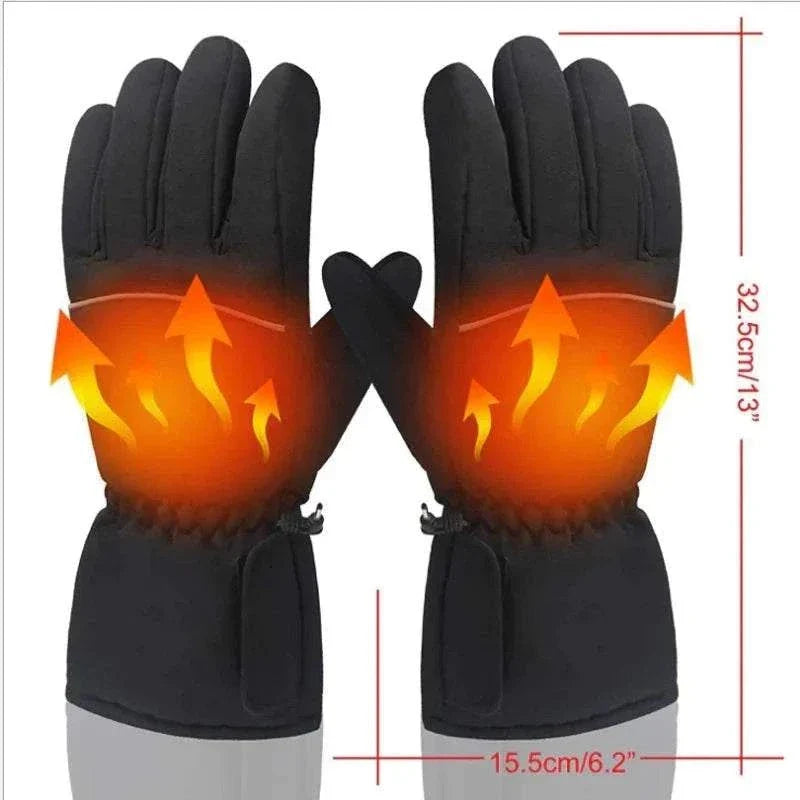 GolfThing rechargeable heated gloves for cold weather golf