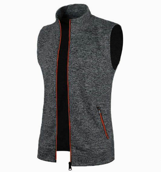 GolfThing lightweight breathable golf gilet bodywarmer with zip pockets