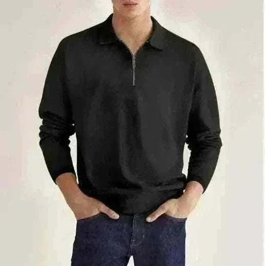 GolfThing men's quarter zip moisture-wicking golf jumper