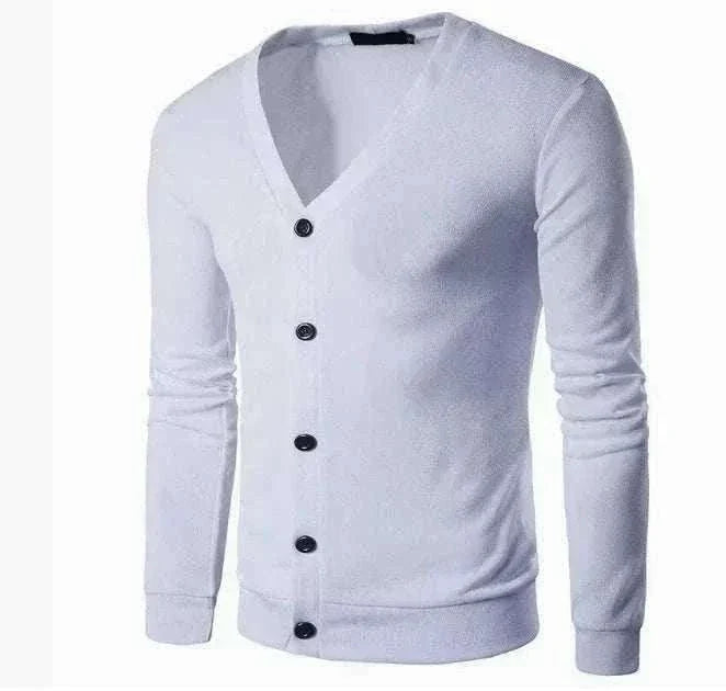 Green GolfThing Signature Knit golf cardigan sweater with buttons