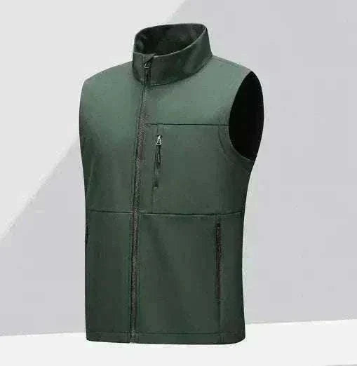GolfThing soft shell waterproof golf gilet for men