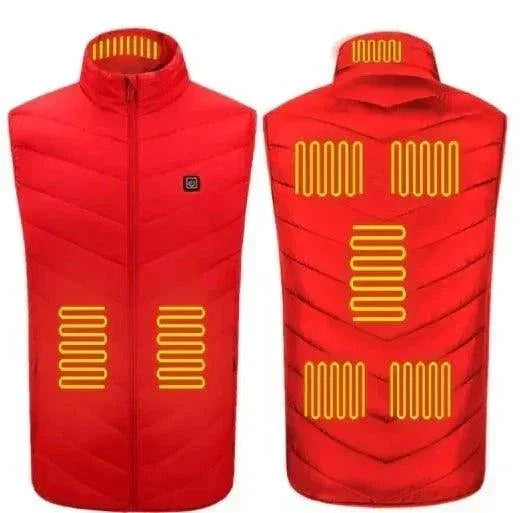 GolfThing USB heated gilet with lightweight insulation and USB heating system