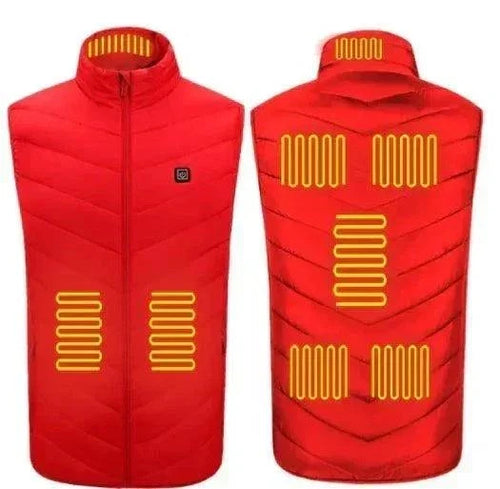 GolfThing USB heated gilet with lightweight insulation and USB heating system