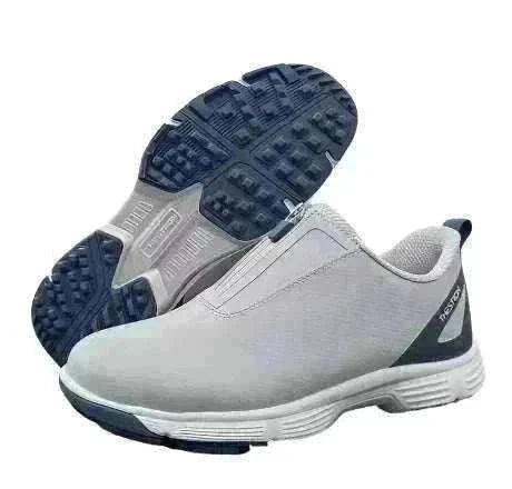 GolfThing Zen Zipper spikeless golf trainers with zipper closure