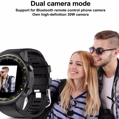 Sports Pedometer GPS Smart Watch Black