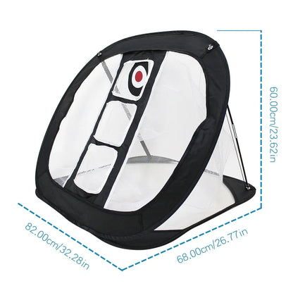 Golf Chipping Net Swing Trainer - Indoor & Outdoor Use