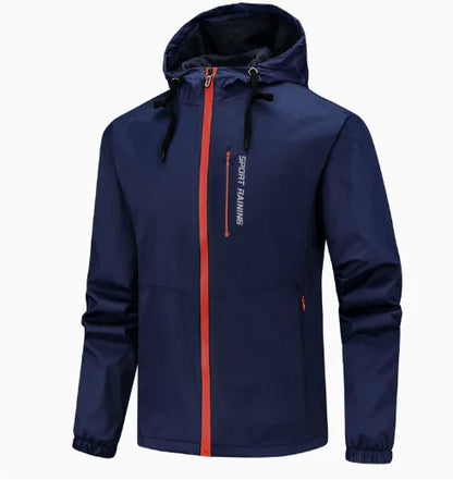 GolfThing Breathable Waterproof Golf Windbreaker/Jacket - Navy
