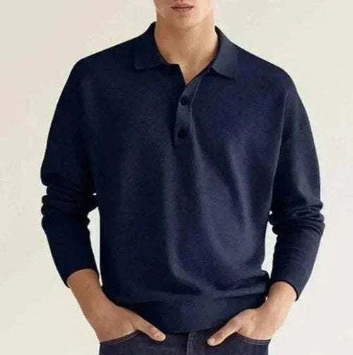 Light green GolfThing button collar golf jumper