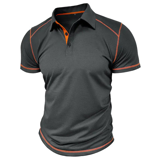 GolfThing Contrast Polo Shirt