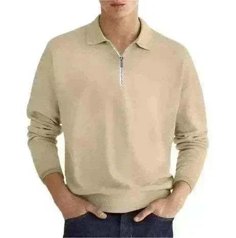 Men's Elite Fit Quarter Zip Jumper moisture-wicking golf pullover