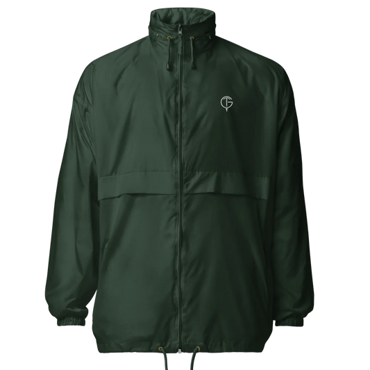 GolfThing Links Look Windbreaker - Forest Green