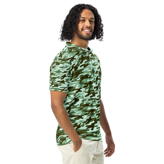 GolfThing Golf Polo Shirt Camo